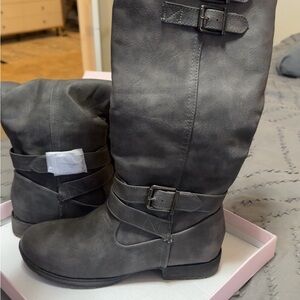 Gray Women's Boots